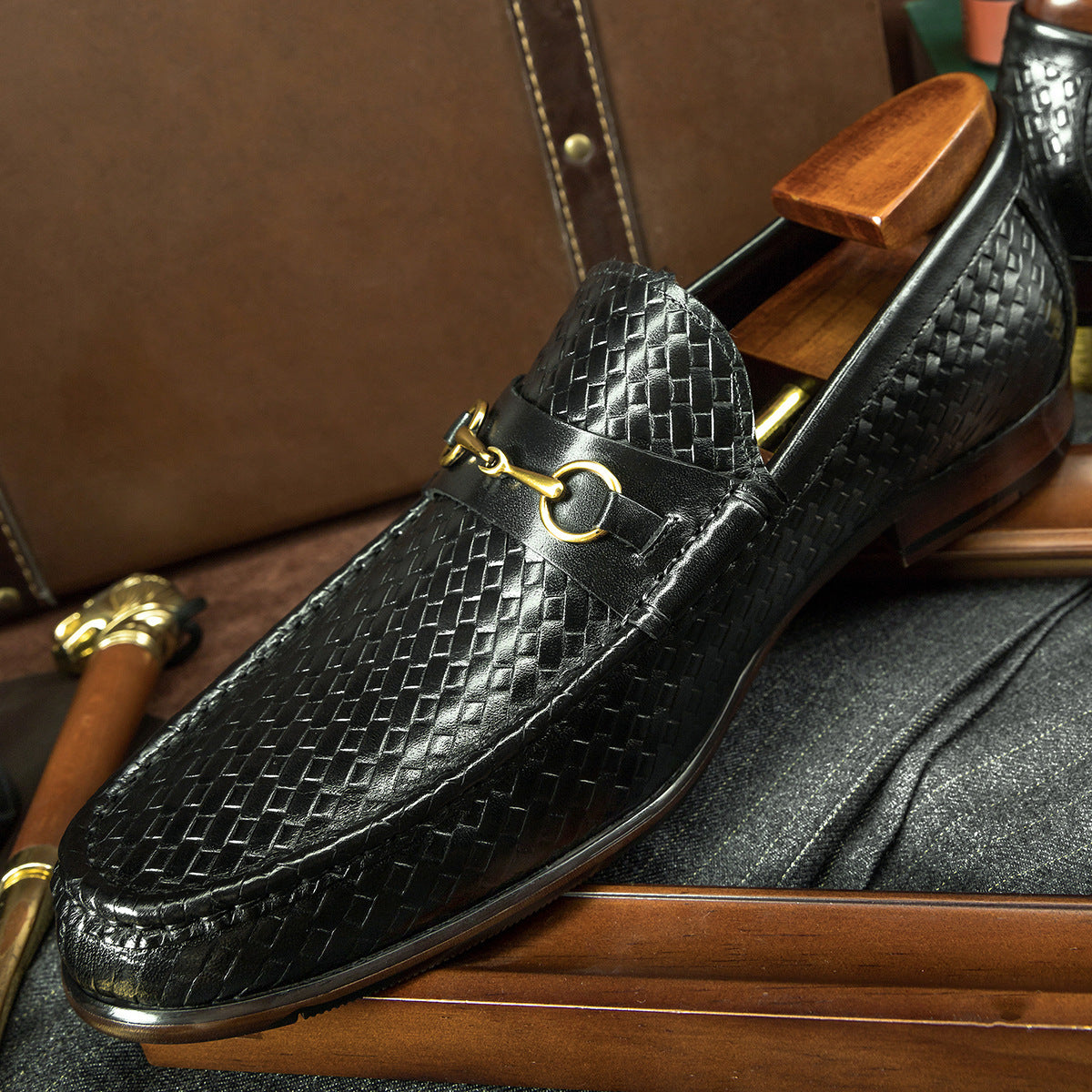 Rivello Leather Loafers